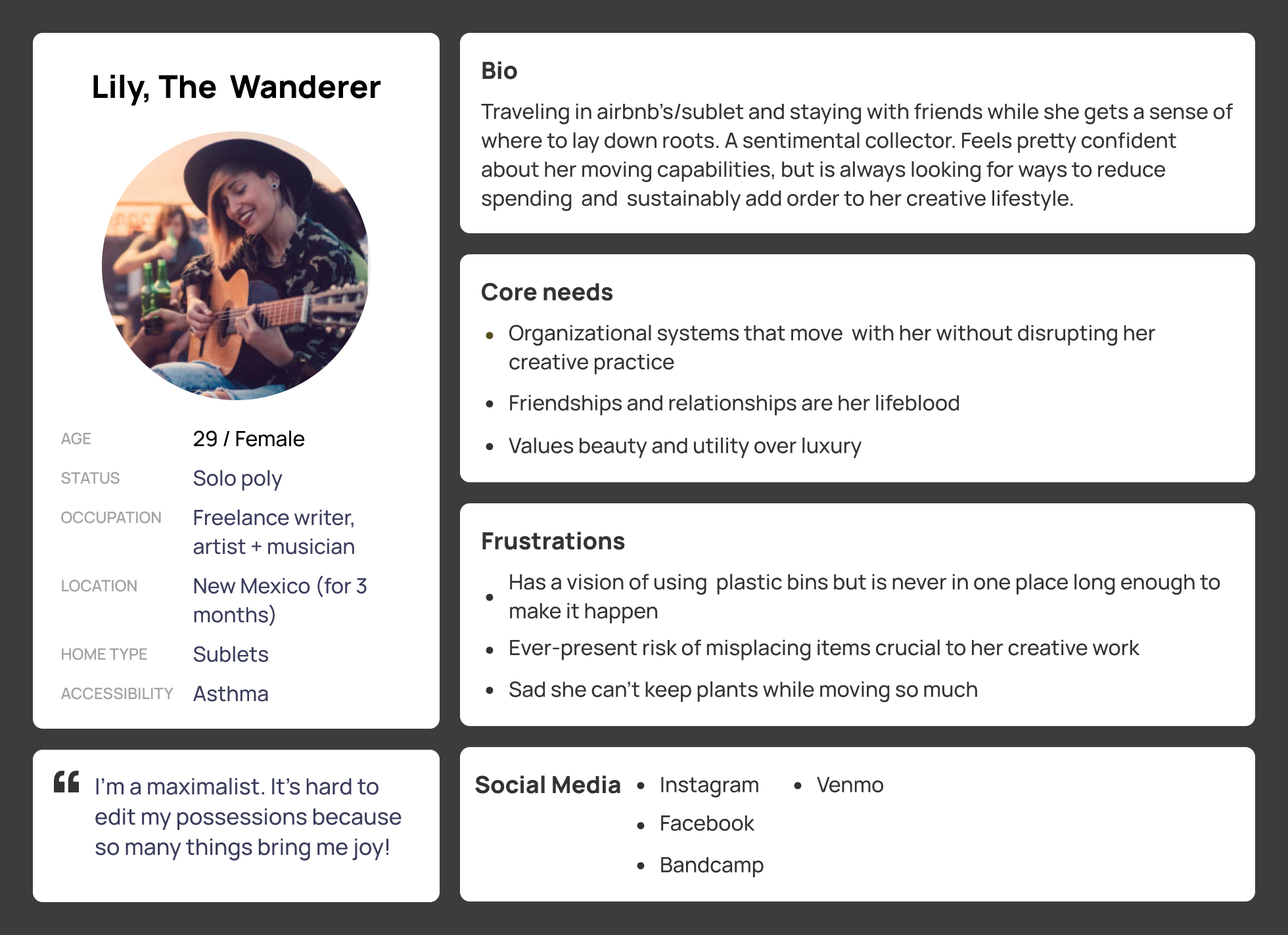 User persona 2